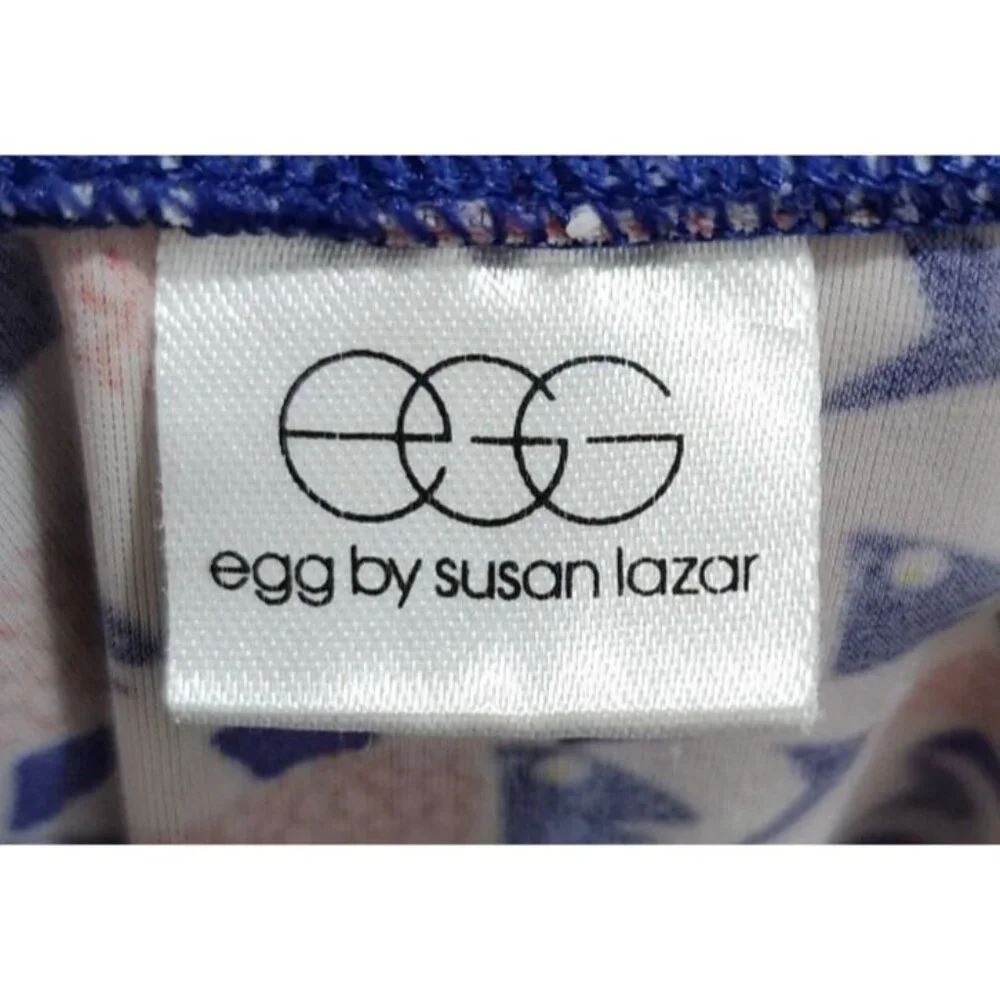 Egg By Susan Lazar Baby One Piece Zip Front LS Rashguard Red White Blue Fish 12M